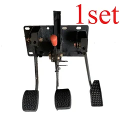 1set Tricycles Brake Pedals,four Wheel Canopies,modified Oil Brakes,clutch Disc,foot Brake Accelerator Pedals,three in One Pedal