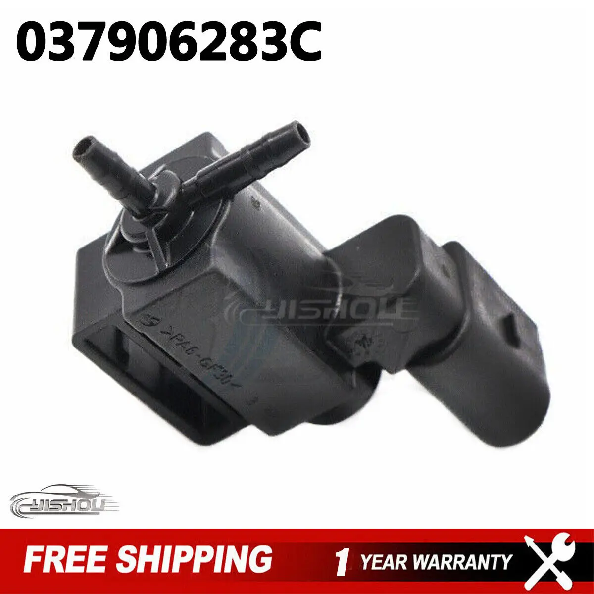 Vapor Canister Purge Valve Solenoid 037906283C For Audi A3 A4 A5 A6 Quattro Q5 For Volkswagen Beetle EOS CC Pas sat Golf 2.0T