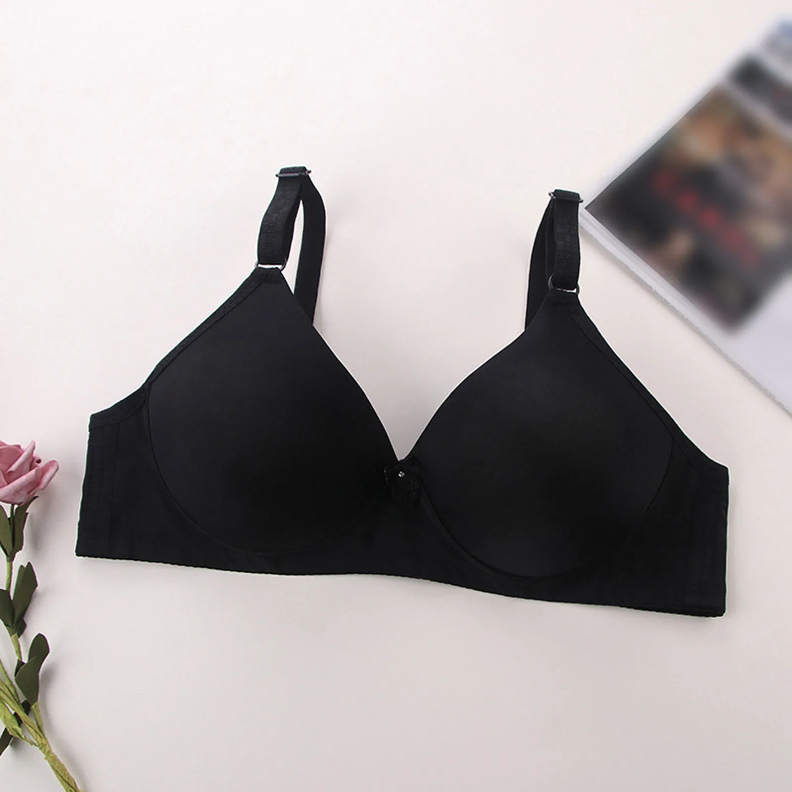 

Super Comfortable Push Up Traceless Bra Women's Thin Gathered Anti-Sagging Underwear Soft Sexy Bra Female Intimates