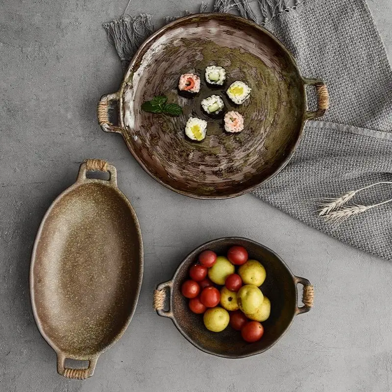 assiette-de-service-retro-en-ceramique-epaisse-style-japonais-pour-steak-usage-domestique-grand-plateau-de-service