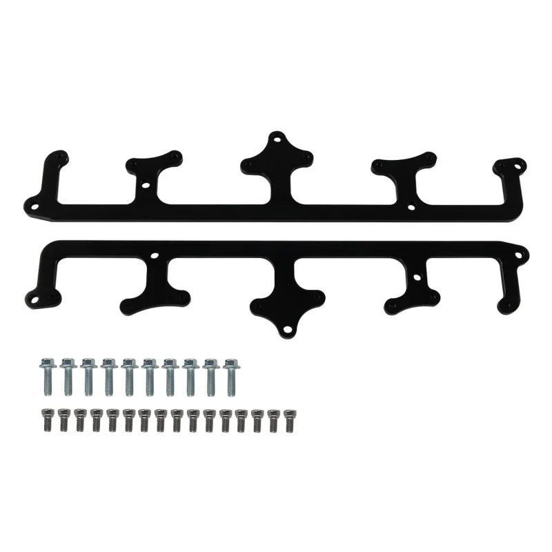 Black Coil Brackets Billet Aluminum For Heat-sink Truck Coils D585 4.8 5.3 5.7 6.0 LS1 LSX Swap LM7 LR4 LQ4 L59 LQ9 LM4
