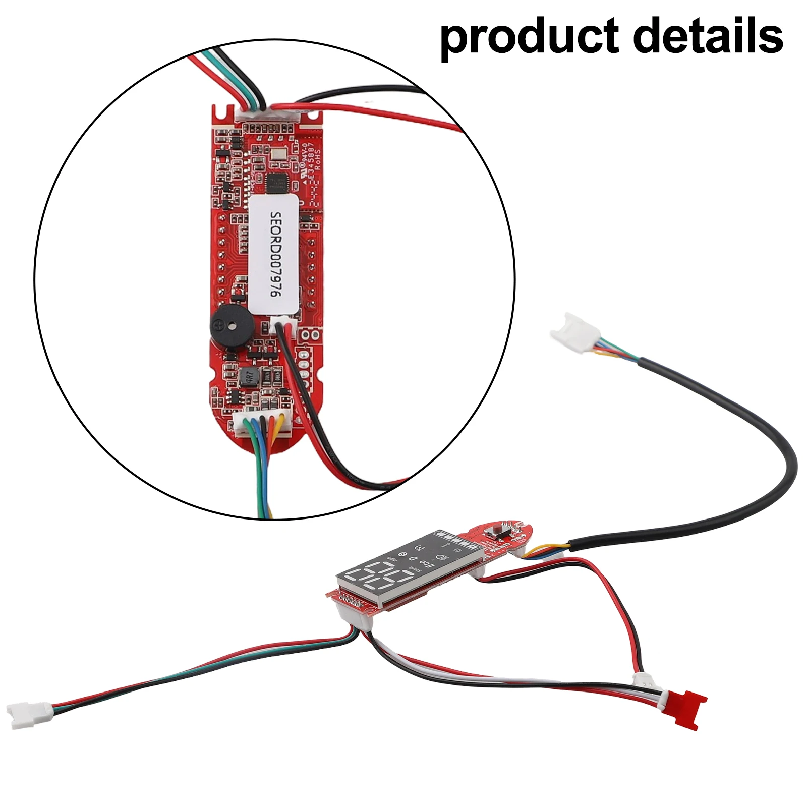 Long Term Use Electric Scooter Scooter Accessories Pack Size Controller 20*15*3cm Electric Scooter Display Long-term Use