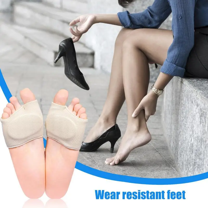 Metatarsal Pads Non Slip High Heel Cushion Heel Insert Women Ball of Foot Cushion Forefoot Support Pads Forefoot Cushion Pads