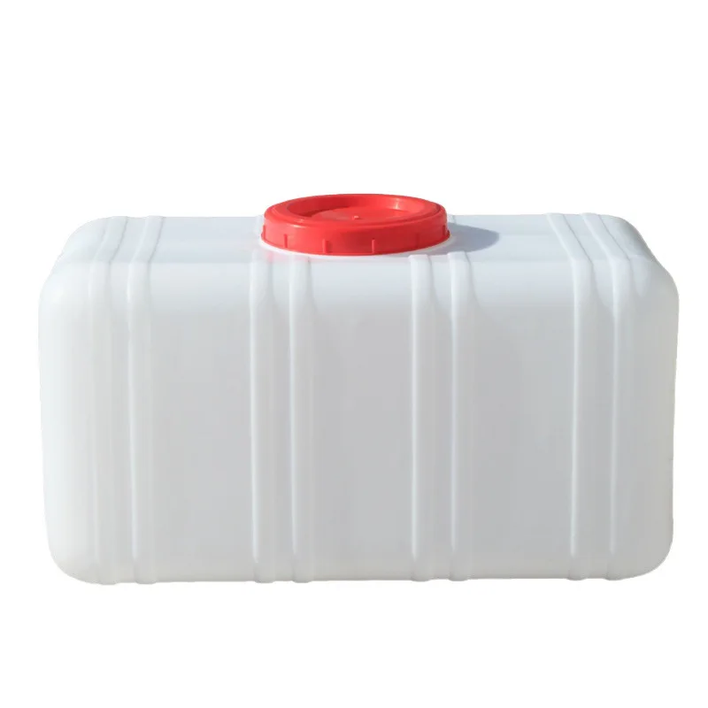 6 Points Inlet and Outlet Water Storage Tank Plastic Bucket Household 15KG Rectangular Thickened Water Tower with Faucet