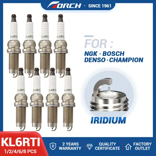 Velas de iridio China bujía TORCH KL6RTI para JAC J3 (Turin)/Tagaz C10 1,3 4G13S1 J3 (Turin)/Tagaz C10 1,3 HFC4GB1.3C
