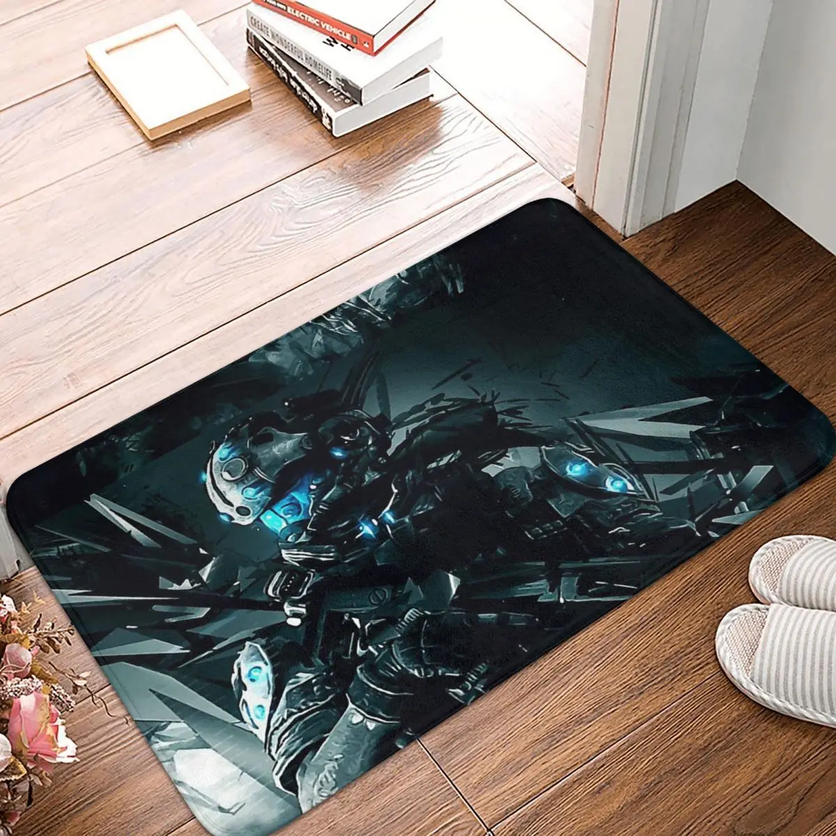 Titanfall Non-slip Doormat Kitchen Mat Pilot Hallway Carpet Welcome Rug Indoor Decorative