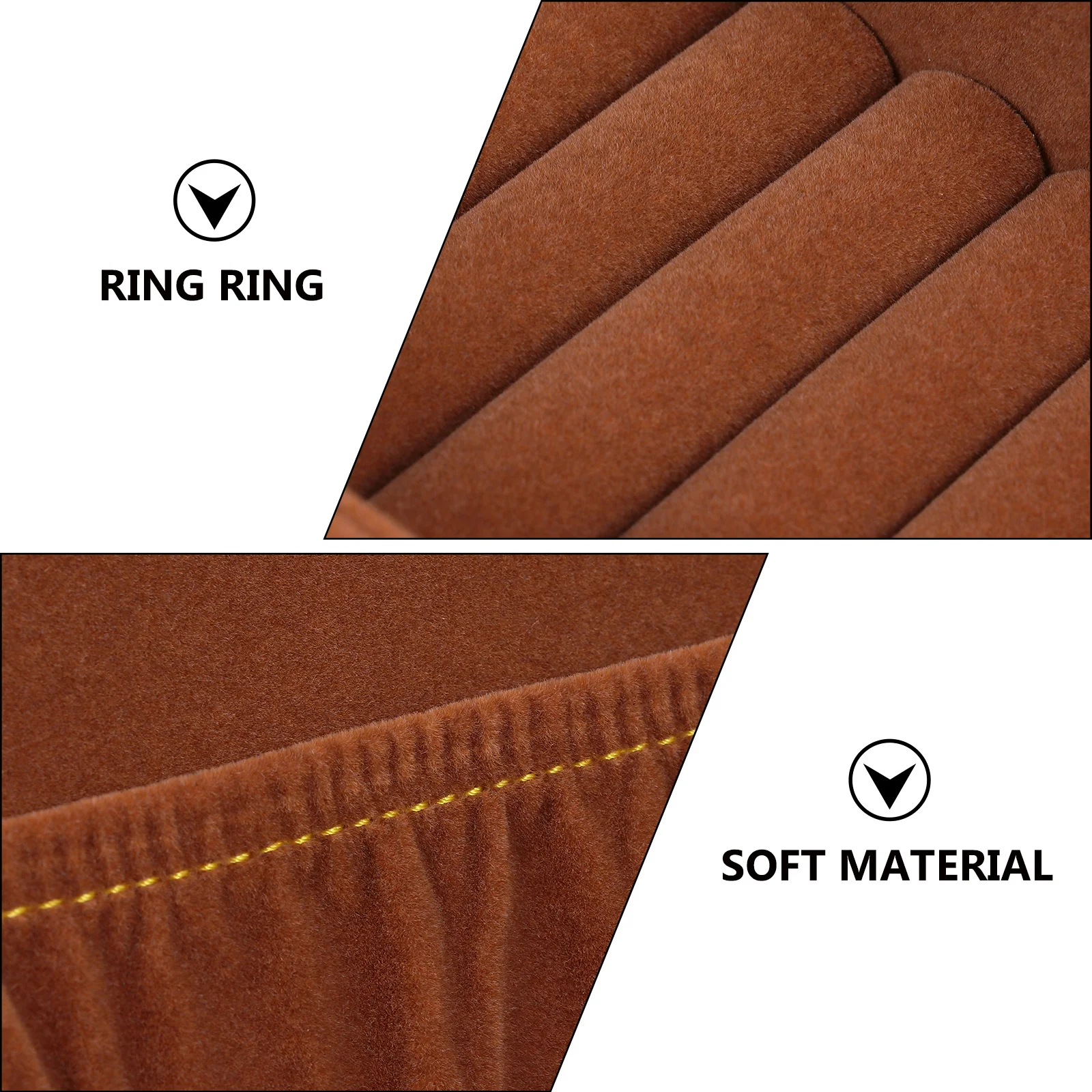 1Pcs PU Jewelry Box Portable Storage Case Handbag Soft Lining Organizer for Rings Bracelets Anklets Home Travel