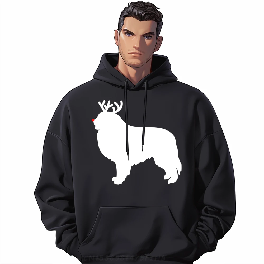 

Great Pyrenees Reindeer Christmas Dog Teehoodie Custom Hoodie Illustration Men's Winter Clothes