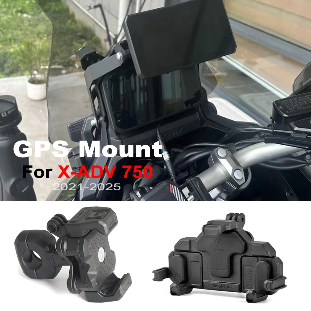 

For HONDA X-ADV 750 XADV750 2021-2025 Motorcycle Front Phone Stand Holder Smartphone Phone GPS Navigaton Plate Bracket 22mm