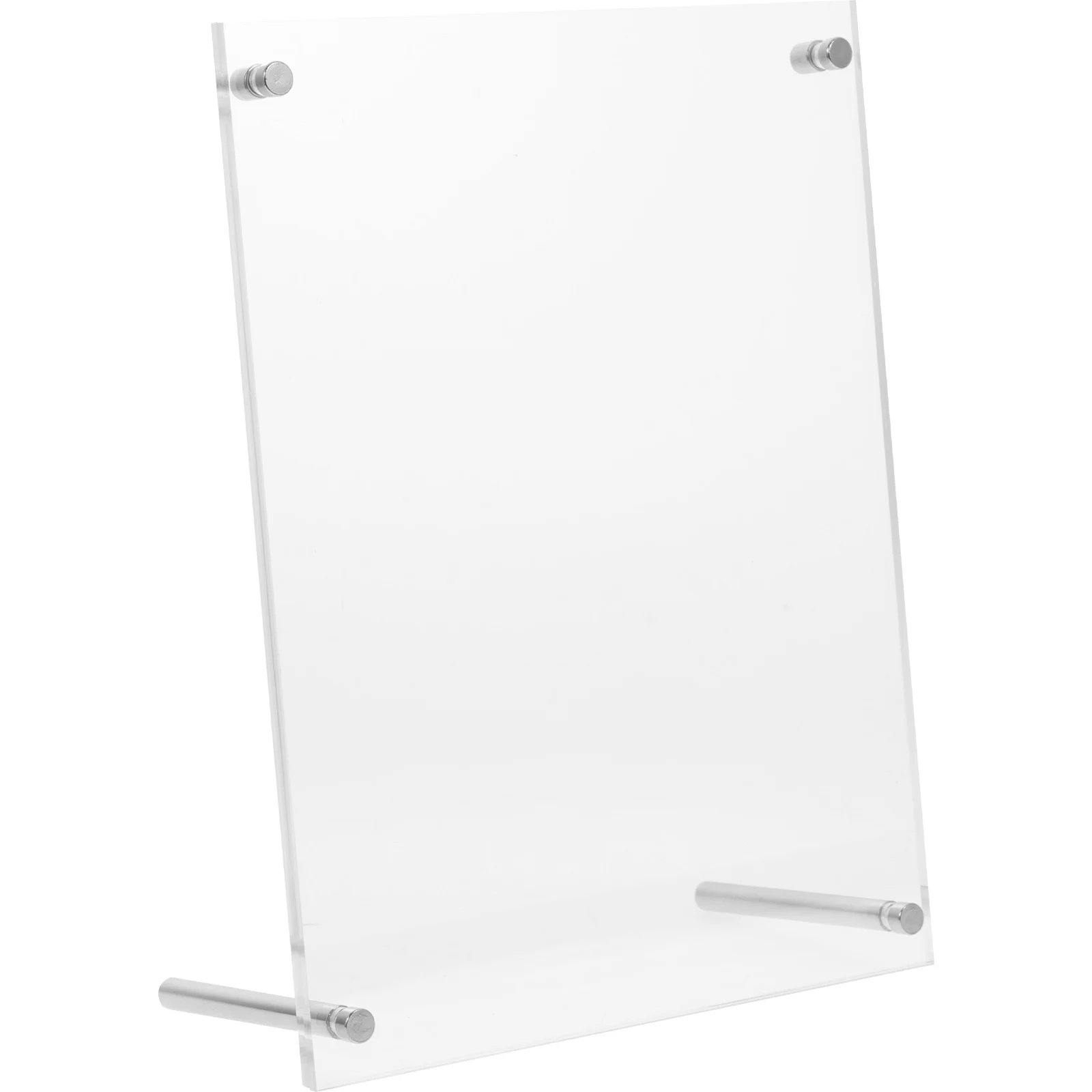 Acrylic Transparent Business License Desktop Photo Frame Display Stand For Office Wedding Certificate Authorization Poster