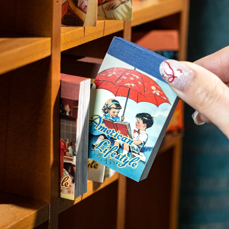 

50 pcs Retro sticker book American Life Scrapbooking DIY Decorate Journaling Vintage Stationery Aesthetic Plants Manuscript