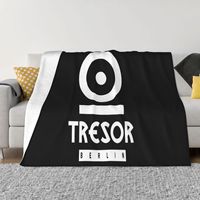 Tresor Berlin German Techno Underground Nightclub Punk Rock Unisex Tee Youth Throw Blanket