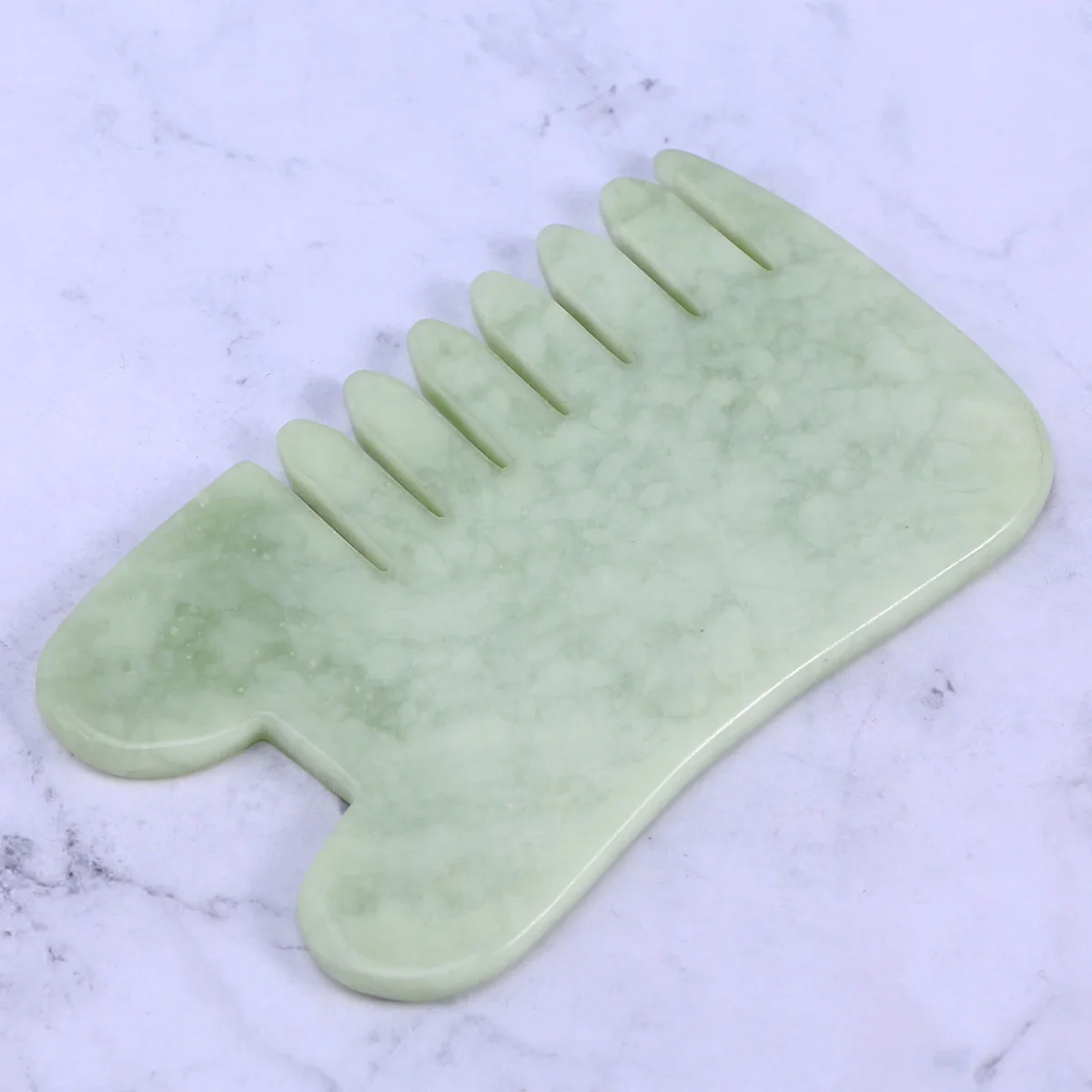 Massaging Jade Scraping Board Natural Material Smooth Texture Massage Tool for Neck Face Back Leg Massaging Boards