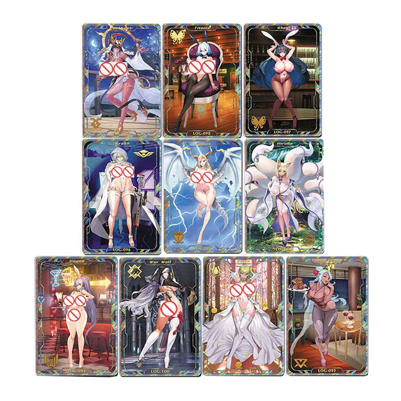 

10 шт./компл. 59X86 мм Diy Last Origin Bunny Girl, милая коллекционная карта, цветная вспышка, бревенчатая игра, аниме-карта, подарочные игрушки