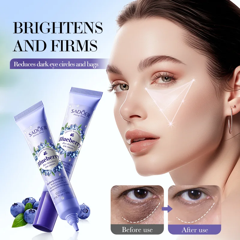 Blueberry Eyes Cream Firming Eye Anti Wrinkle Dark Circles Under Eye Remover Moisturizing Brightens Eyes Skin Care Products