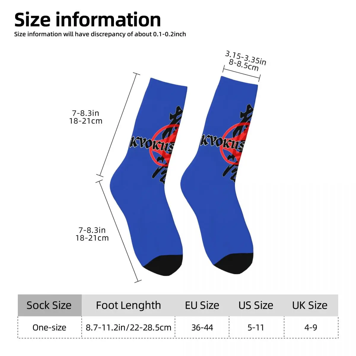 Spirit Fitnes Gym Socks Printed Men's Stockings Polyester