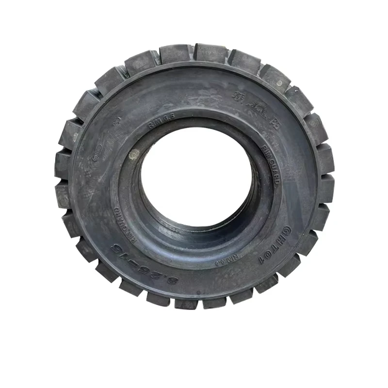 

High Performance Solid Tyres Skid Steer Tyres Solid Forklift 3-Ton Front Wheels 28 * 9-15 Tire