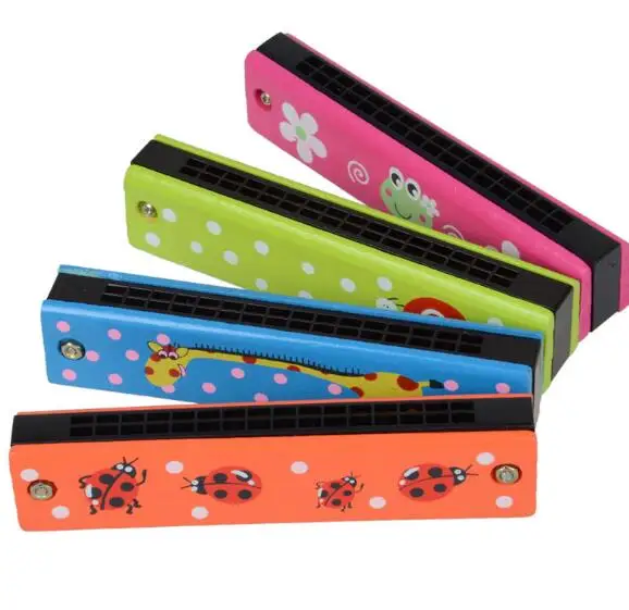 13-22-28cm-noise-mak-colorful-educational-musical-wooden-painted-harmonica-toy-for-kids-children-gift-kid-high-quality-yh1084