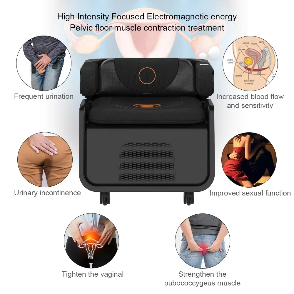 2026 New Magnetic Relaxation Chair Home Use Personal Care Massage Seat for Hip and Back ABS Material