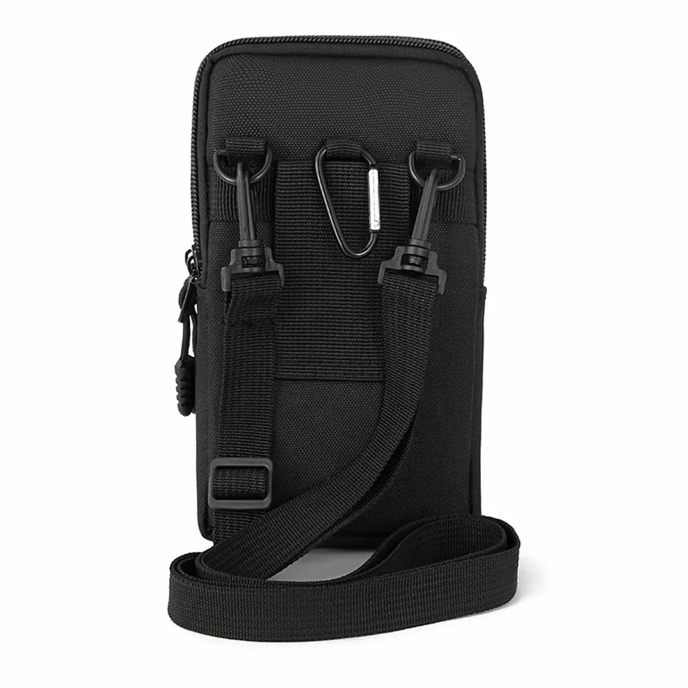 Oxford Cloth Belt Waist Bag Mobile Phone Bag Outdoor Shoulder Crossbody Bag Construction Site Work Storage Bag Coin Purse Pouch view 2