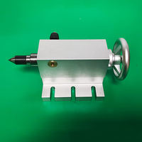 Center Height 100MM Tailstock Live Center MT2 for Rotary 4th A Axis Wood Router Engraver CNC Milling Machine