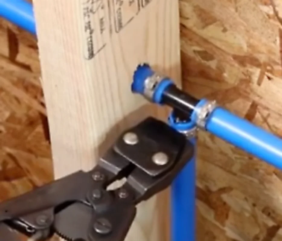 70PCS Rvs Enkele Oor Slangklem met Tang Traploze Aanscherping Ring Krimpen Pex buis Klemmen Fastene