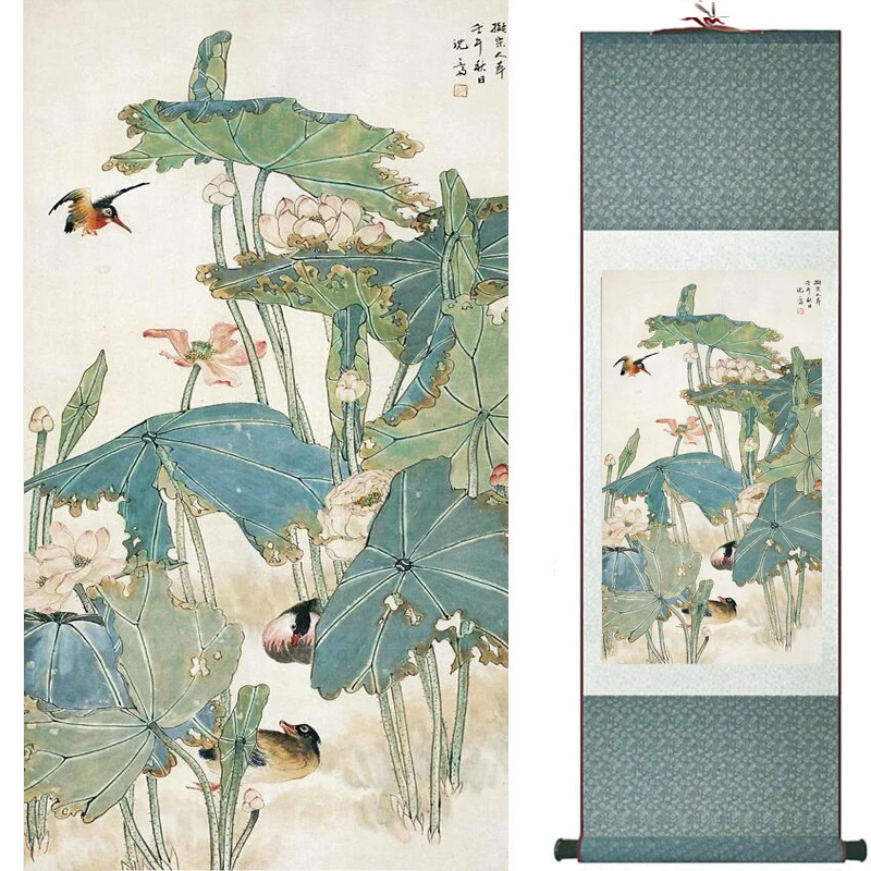 

Birds and flower Art Painting Home Office Decoration Chinese scroll painting birds painting 19081702