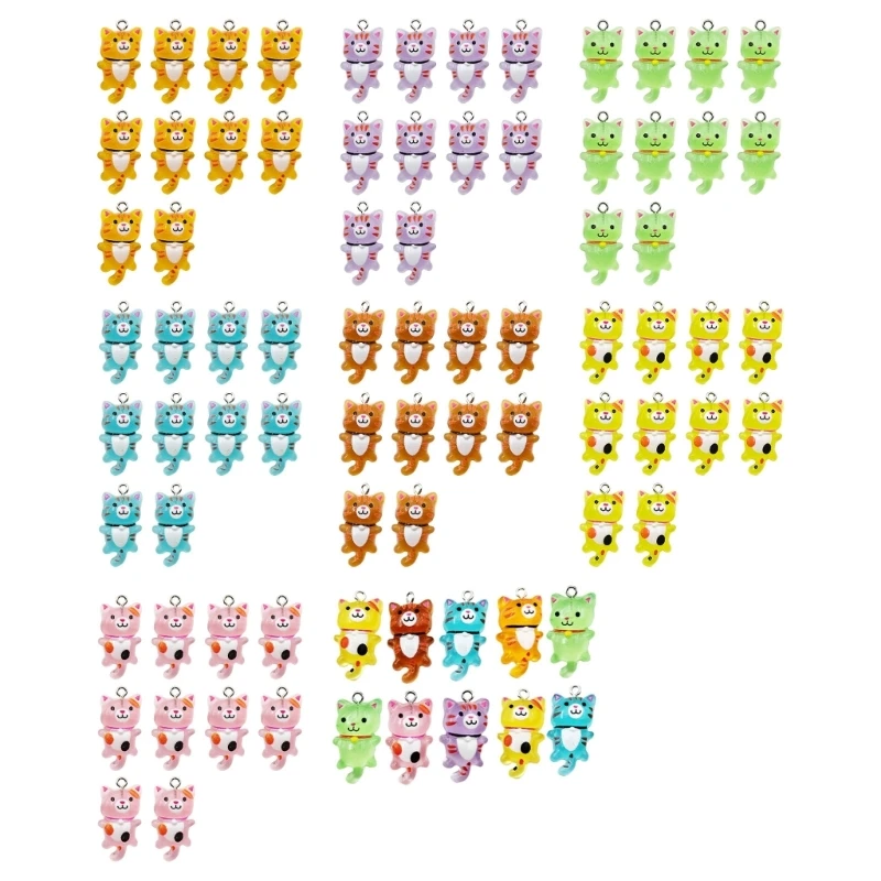 

Fast Reach 10Pcs Charm in Resin for Crafting Necklaces Bracelets and Keychains