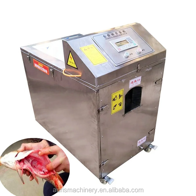 Commercial Use Fish Cleaning Machine Fish Killing Gutting Cleaning Machine Scales And Internal Organs Romover