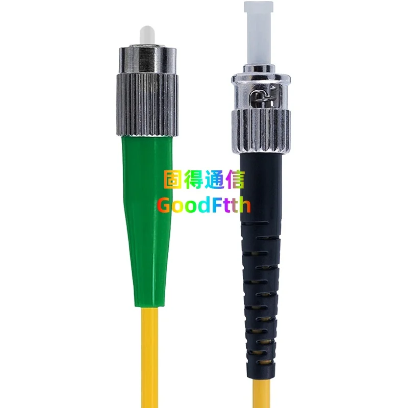 

Патч-корд FC/APC-ST/UPC ST/UPC-FC/APC SM Simplex, кабель-перемычка GoodFtth