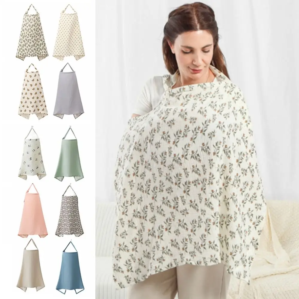 

Чехлы для кормления матери 2 в 1, удобное мягкое одеяло для грудного вскармливания, одеяло для коляски, хлопковая одежда для кормления