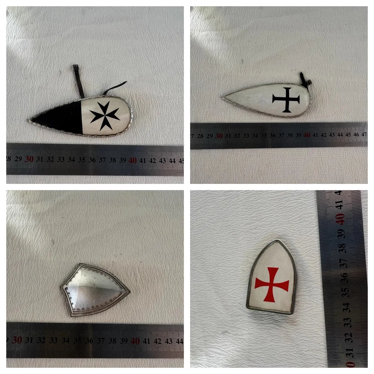 

YYDS 1/12 Soldier Accessories Imperial Teutonic Temple Hospital Shield Hand Shield Model Toy For 6'' Action Figure Body In Stock