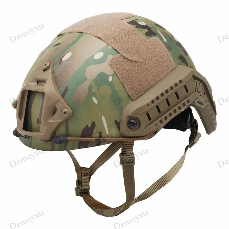 Casco Táctico MH Rapid Airsoft Camuflaje - imagen 3