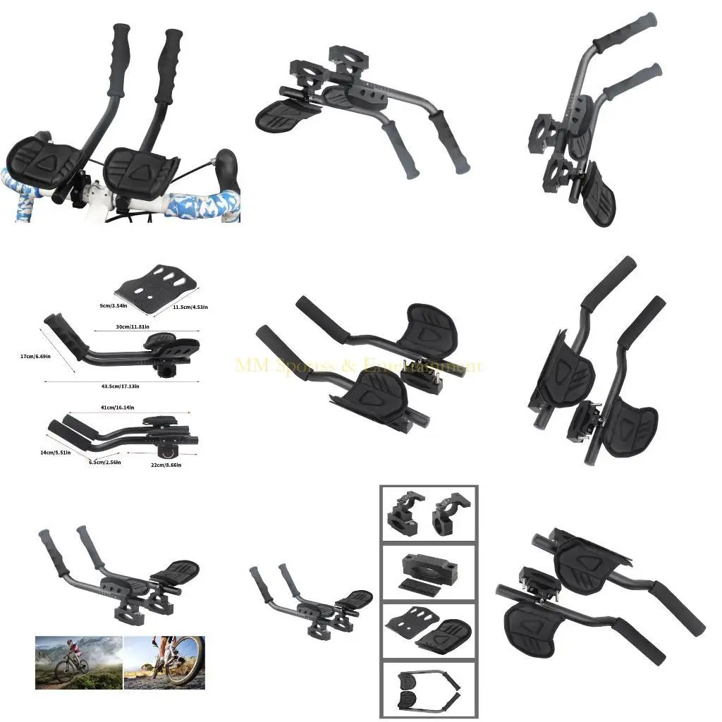 

31be алюминиевый сплав сплав триатлонс руль Rest Road Road Arm Rest Mountain Bik