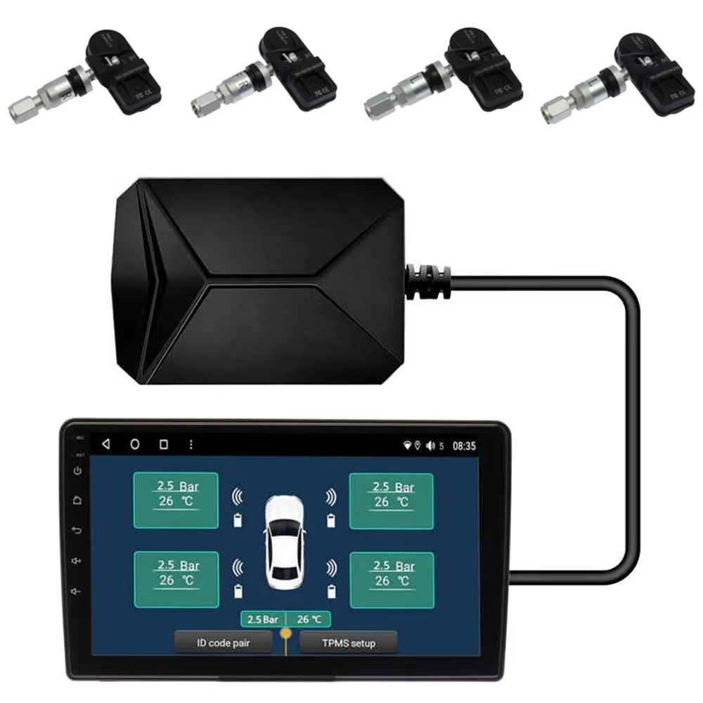 For Android Car Head Unit USB TPMS