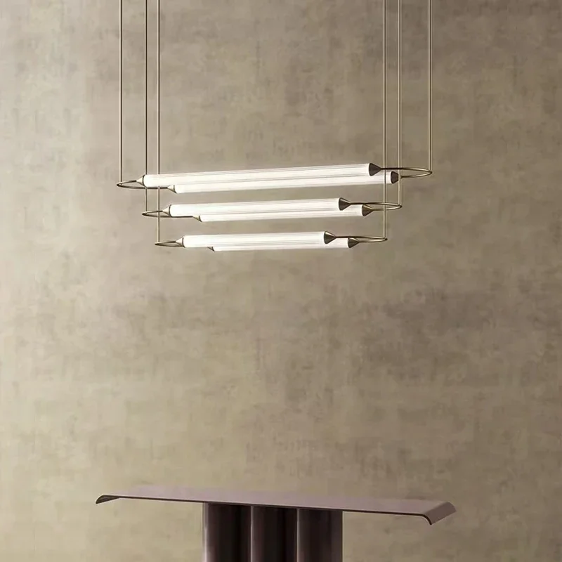 

Nordic Designer LED Art White Clip Gold Chrome Italian for Living Room Light Luxury Bedroom Hanging Lamp Dining Pendant Light