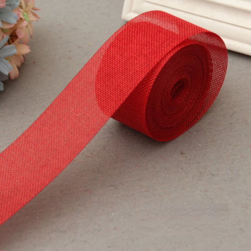 Sisal Wedding Centerpieces Decoration Craft Burlap Ribbon Natural Jute Roll Rustic Christmas Party Supplies