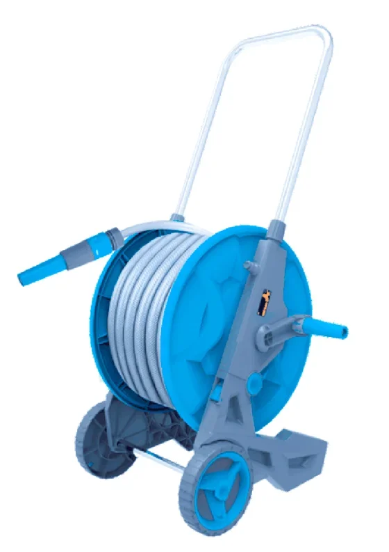 HOT SALE - 10-45M Portable Hose Reel Water Pipe Storage Rotating Garden Water Hose Reel