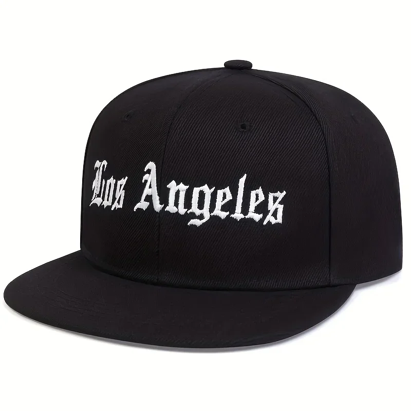 Unisex Los Angeles Embroidery Hip-hop Hats Spring Autumn Adjustable Casual Snapback Baseball Caps Outdoor Sunscreen Hat