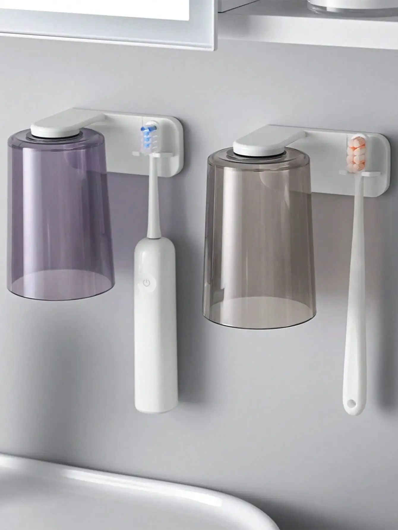 Magnetischer Überkopf Zahnbürstenhalter Für Das Badezimmer_voghion.com