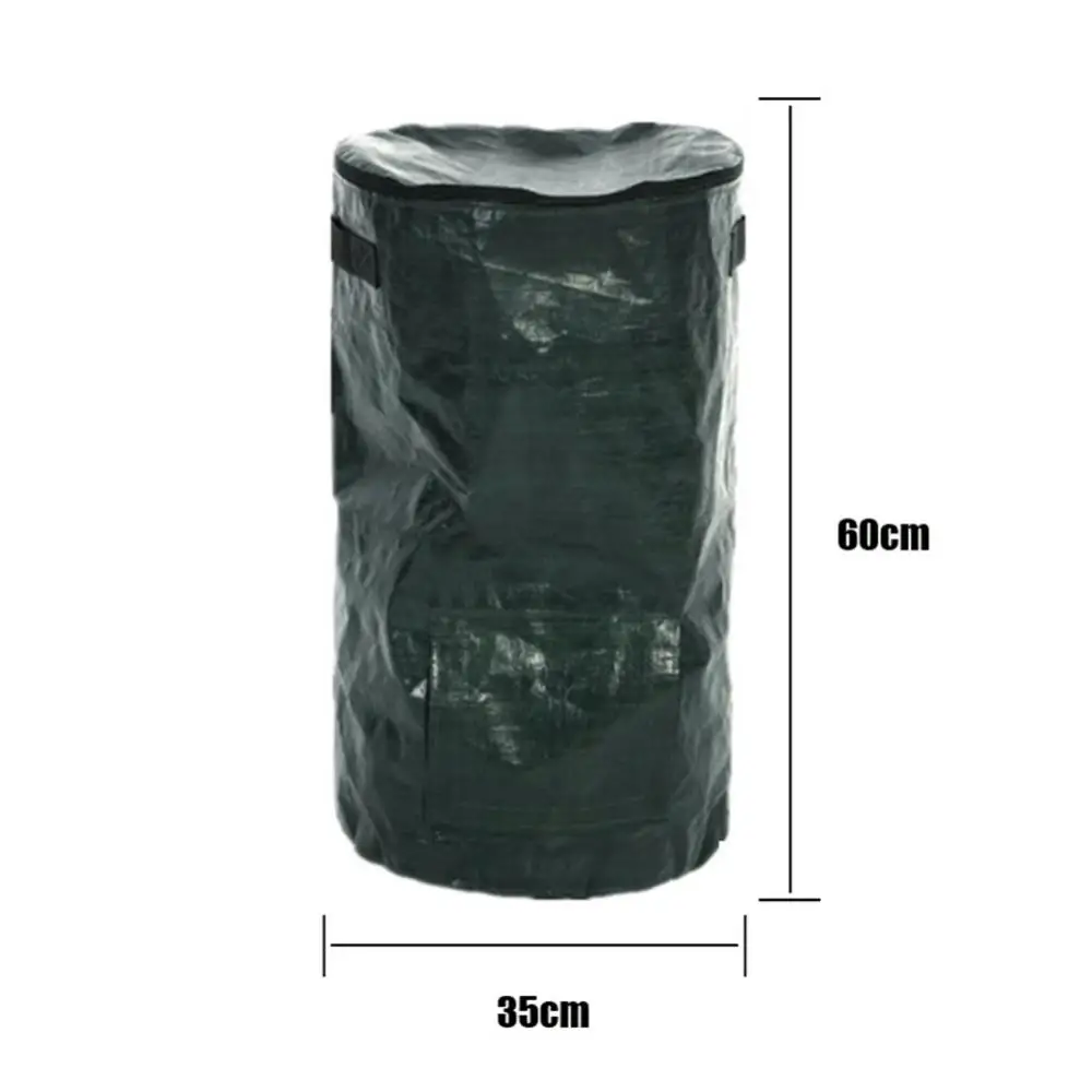 Kitchen Garden Yard Compost Fruit Ferment Waste Bag Disposal Collector Trash Can