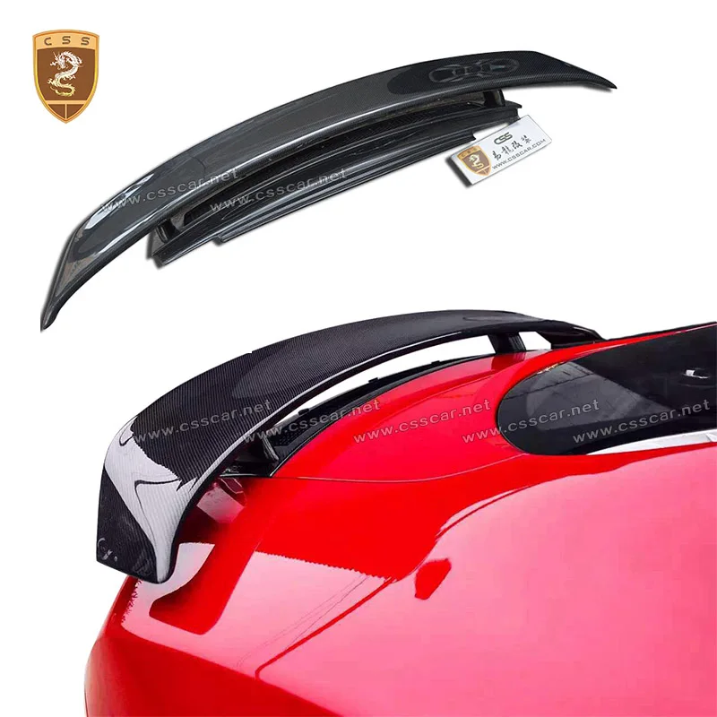 

Car Exterior Spolier Lid For Audi R8 V8 V10 2008-2015 Upgrade GT Style Car Rear Truck Carbon Fiber Racing Wing Spolier Lip