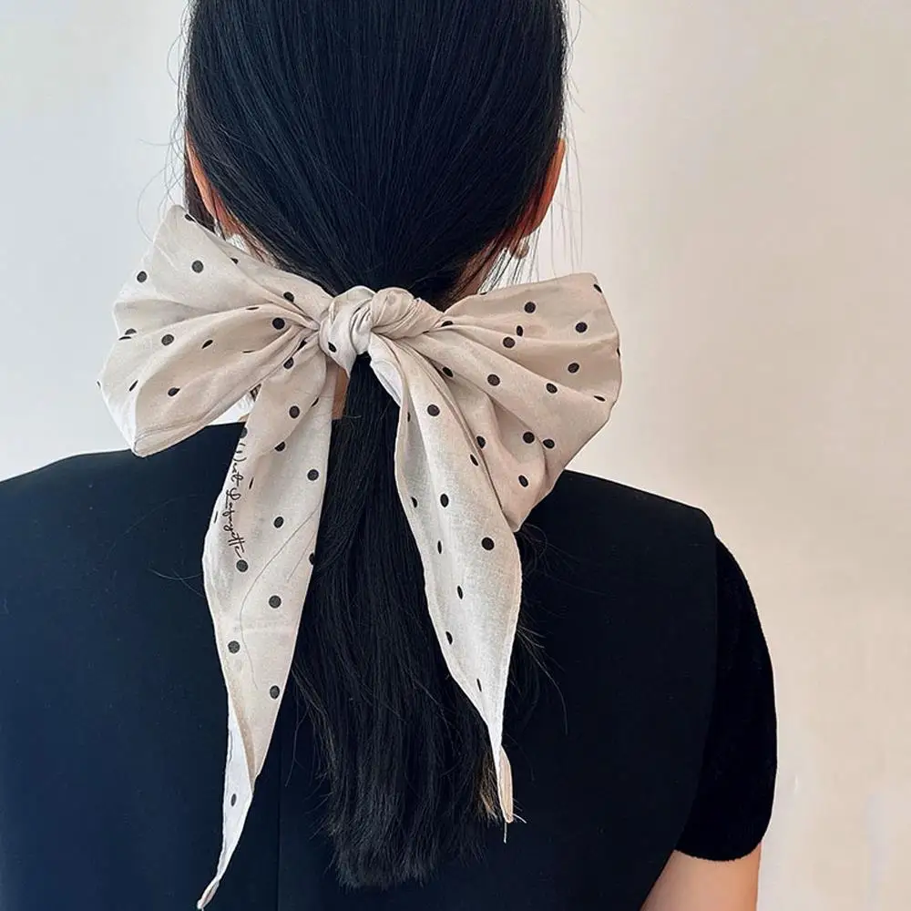 Bloemenontwerp Lente Sjaal Voor Vrouwen Koreaanse Kleine Verse Zijden Sjaal Sjaal Zomer Strand Driehoek Haar Hoofd Wrap Sjaals