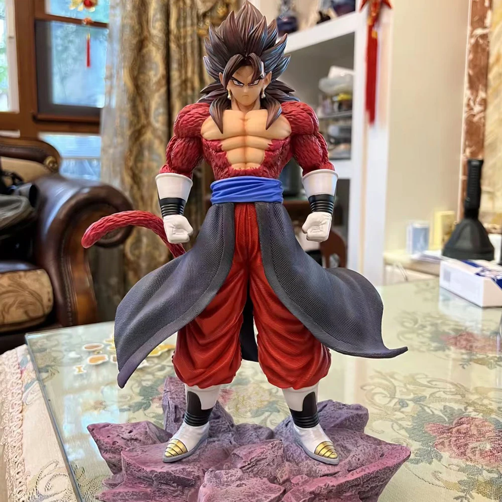 

JT&CK Dragon Ball GT Super Saiyan 4 Vegetto Action Figure 35cm Vegetto Standing Statue Collectable Figurines Ornaments Toy Gift