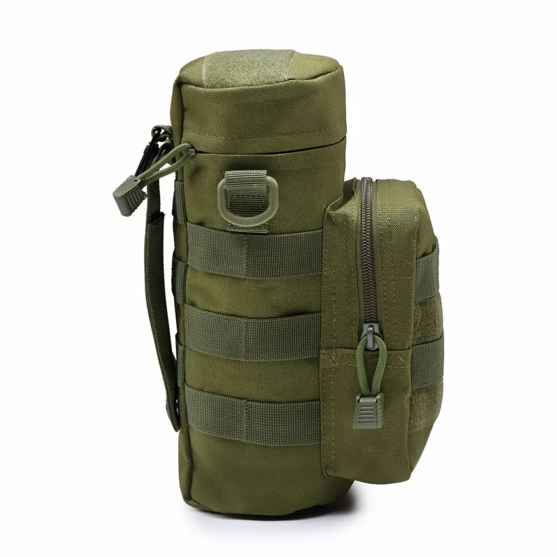 Tactical Water Bottle Bag For Pouch Holder Outdoor Travel Camping Hiking Cycling Fishing Hunting Water Bottle Kettle Carrier