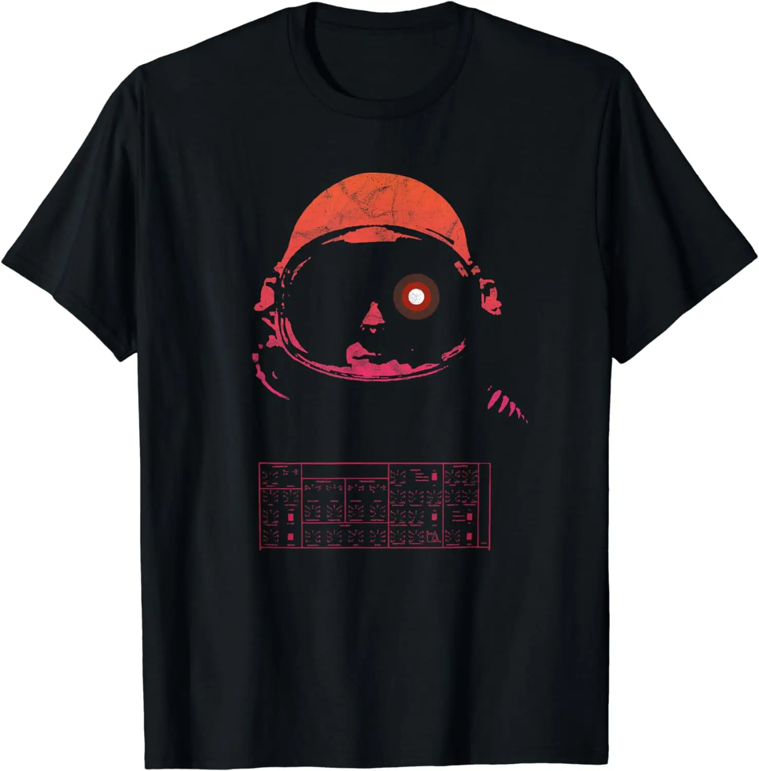 Synthwave Retrowave Aesthetic Vintage Astronaut Synth Space T-Shirt Women Men Clothing Tops Tees  Vintage Clothes