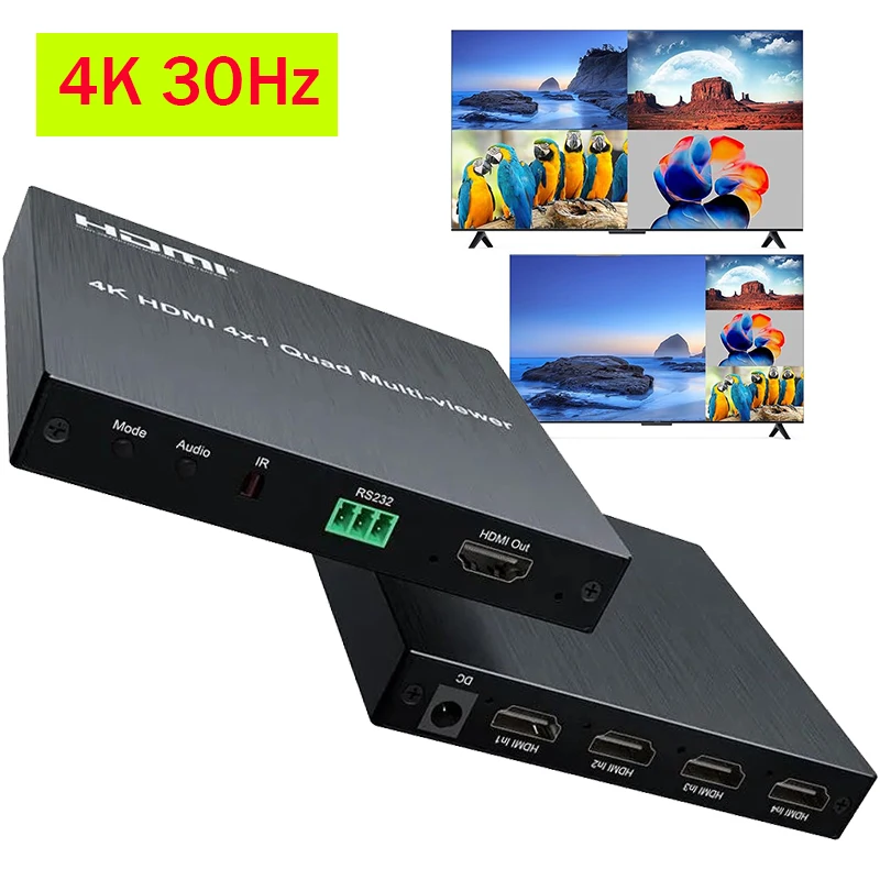 

4K HDMI, 4x1 HDMI, 4K @ 30 Гц HDMI