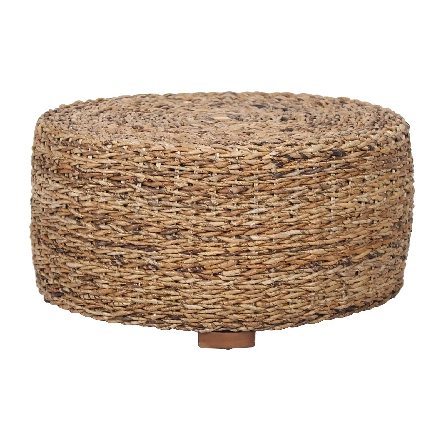 Round Rattan Coffee Table Handwoven Wicker Boho Coastal Living Room Patio 32