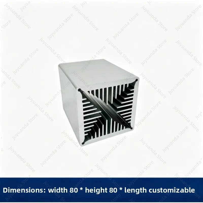 Aluminum High Power Air Cooling Radiator Wind Tunnel Radiator 60/70 /80MM