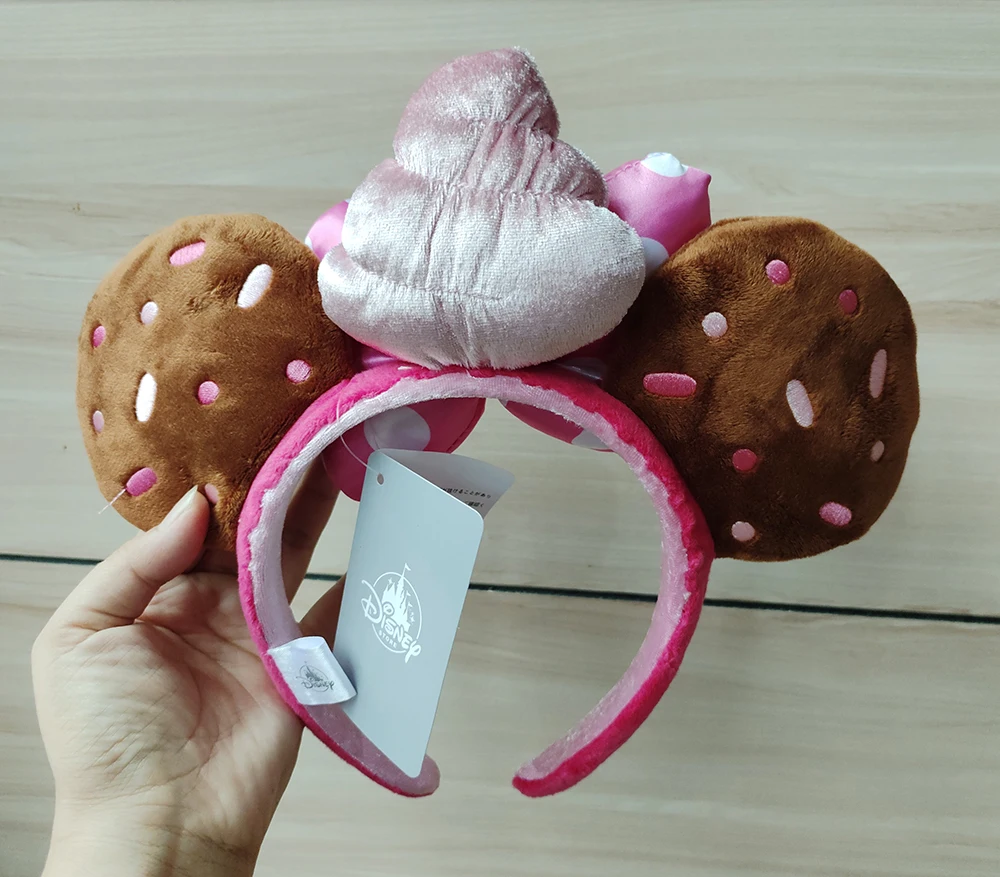 Disney Parks Munchlings Frozen Treats Strawberry Minnie Mouse Ear Headband